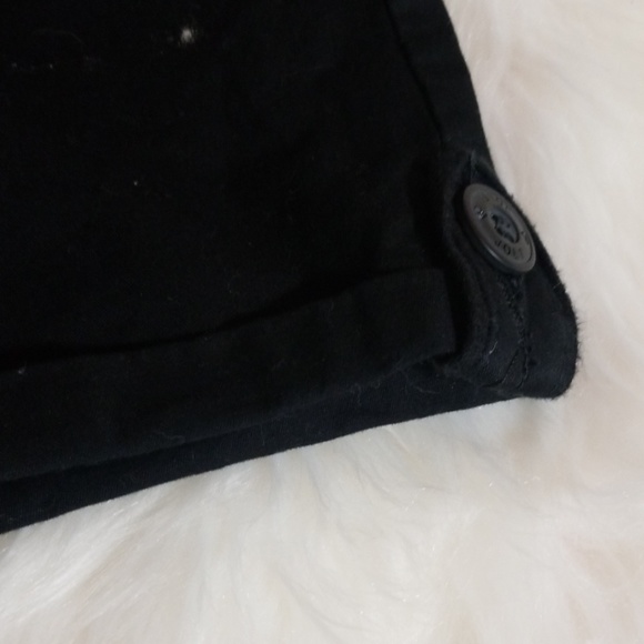 Black rolled leg Jolt sized 3 shorts gently worn - Picture 4 of 8